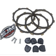 Clutch lining and clutch lining rubber yamaha L2g L2sn yb100 SET