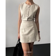ECINOS - Ludus Linen Skort 2.0 | Women's bottoms | Skirt Pants Skort Woman