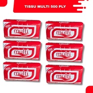 MULTI TISSUE 500 SHEETS PACK OF 6 PCS