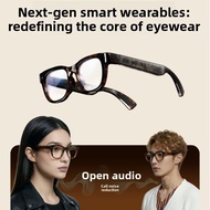 Tortoiseshell E06D Smart Glasses AI Translation 13Million Pixel Shooting Video Photographing Bluetoo