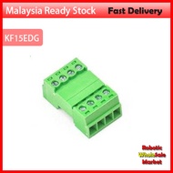 (1 pair ) KF15EDG PCBKF15EDG PCB PLUGGABLE TERMINAL BLOCK CONNECTOR (2-12PINS) 3.81mm pitch (Male an