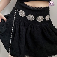SOONA Chain Belt, Ethnic Style Y2K Cow Head Waist Chain, Waist Decoration Luxury Design Retro Woman 
