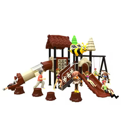 Commercial Park High Quality Swing Sets New Forest Kid's Slide Indoor Outdoor Amusement Equipment Ou