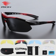 RION Polarized Photochromic Sunglasses Man Cycling Glasses Road Bike Goggle MTB Polarizing Discoloration Eyewear for Fishing Car
