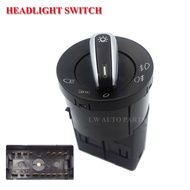 3BD 941 531 For VW Golf / Jetta / Bora Mk4 Passat B5 / B5.5 Polo 9N / 9N3 Lupo New Beetle T5 Chrome 