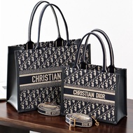 CD Dior Embroidered Tote Bag BookTote Tote Bag Dior Shopping Bag BookTote Handbag Shoulder Bag Commu