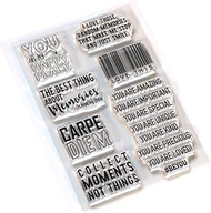 ELIZABETH CRAFT DESIGNS CS162 CLEAR STAMPS QUOTES, us:one size