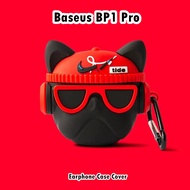 【Trend Front】For Baseus BP1 Pro Case Earphone Case Trendy Cartoon Soft Silicone Casing NO.1