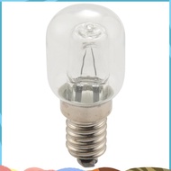 E14 High Temperature Bulb 500 Degrees 25W Halogen Bubble Oven Bulb E14 250V 25W Quartz Bulb