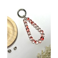 Glass Beads Phone Charm Bag Charm