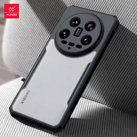 Xundd Phone Case For Xiaomi 14 Ultra Case,Airbag Shockproof Shell Lens Full Protection TPU&Acrylic T