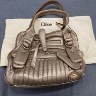 Chloe 金色肩背包