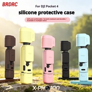 BRDRC Silicone Protective Cover For DJI OSMO Pocket 4 Body Protective Shell Pocket Camera Accessory