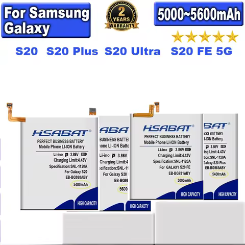 EB-BG781ABY EB-BG988ABY EB-BG985ABY EB-BG980ABY Battery for Samsung Galaxy S20 S20+ Plus Ultra S20U 