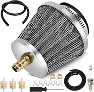 EOPOAYI 38mm(1-1/2") Air Filter Compatible with GY6 50cc 125cc 150cc Taotao 139QMB 152QMJ ATM50 VIP 