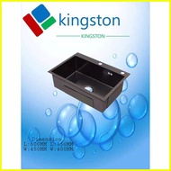 ― ☍ ♝ ELEGANT KITCHEN SINK BLACK 6045 (60*45*22) 3MM