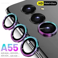 Samsung A35 A55กาแล็คซี่ A15 A05s A05 A54 A34 A24 A14เลนส์กล้องถ่ายรูปกระจกป้องกันแม่พิมพ์ทำขนมกล่องใส่แหวนกล้อง