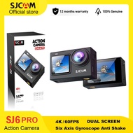 SJCAM SJ6 Pro Action Camera 4K 60fps/5K 30fps Dual Touch Screen Digital Camera 30M Waterproof Motorc
