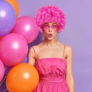 Clown Wig Clown Hair Color Wig Set