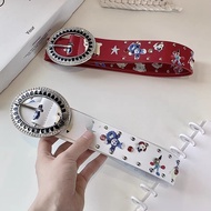 Escape Amusement Park~Niche Design Rivets Heavy Industry Decoration Cute Pattern Belt Female Playful