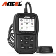 【ANCEL】FD500 สำหรับ Ford Full ระบบ OBD2 เครื่องสแกนเนอร์ SupportEngine ABS SRS EPB/คันเร่งน้ำมันรีเซ