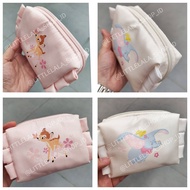 Multi-function Character Make-up Pouch 10x14 cm Multi-function dumbo and bambi makeup bag