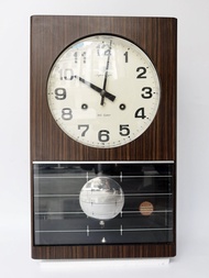 Đồng hồ quả lắc lên dây cót cổ Nhật Bản hiệu Aichi Tokei Denki