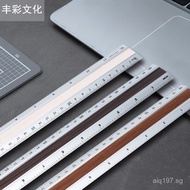 Measuring Stationery Aluminum Alloy Architectural Drawing 30cm Ruler Student Multi-Functional Ruler 