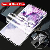 Front Back Soft Film Full Cover Screen Protector Samsung Galaxy S20 Plus Ultra S10 Lite Note 20 10 9 8 S9 S8