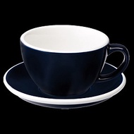 Ly Egg 300ml Café Latte Cup & Saucer (Basic Colours) - Loveramics