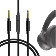 Geekria Tương Thích Với Skullcandy Crusher AC2 Hesh3 cáp tai nghe 1/8 "3.5Mm Bện Nylon Thay Thế Dây 