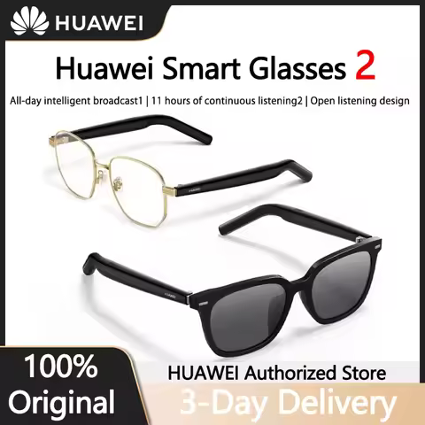 Huawei Smart Glasses 2 All-weather intelligent broadcasting, 11 hours of continuous listening, open 