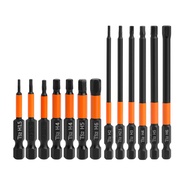 YOLO MALL 6/7 Pcs Magnetic Hex Head Wrench Drill Bit Set 1/4" Shank Screwdriver Bit Set H1.5-H6