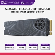 SEAGATE FIRECUDA 2TB 1TB 500GB Beskar Ingot Special Edition PCIe Gen4 NVMe SSD