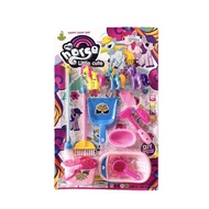 GIRLS' TOY CLEANING LITTLE PONY SET 666-46 DIY TOY SET LEARNING TOY CLEAN CLEAN