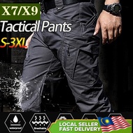 Bobby IX7/IX9 Men's Tactical Pants Waterproof Ripstop Fabric Multi Pocket Pants Outdoor Leisure Carg