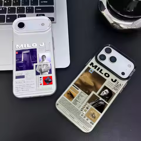 cool M-MiloS J Fashion Phone Case for Xiaomi Redmi Note 7 8 9 9S 10 11 12 13 14 Pro Plus 4G 5G Anti 