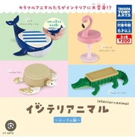 日本扭蛋動物椅子
