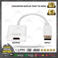 DisplayPort (DP) to HDMI Female Converter Cable Best DP to HDMI Adapter/