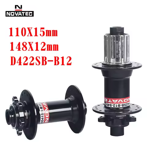 NOVATEC D041SB D442SB-X12-S4S MS Hub MTB Bicycle Disc Card Brake D042SB Hub 32 Holes 8/9/10/11/12spe