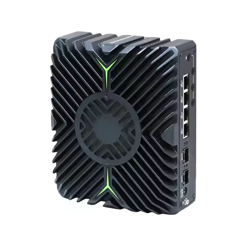 Topton 12th Gen Fanless Firewall PC 2x10G SFP 4x2.5G NICs Intel i7 1255U i5 1235U Industrial Mini PC