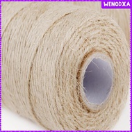 [Wenodxa] Jute Cord Long Twine String Rustic Hemp Rope Decoration Jute Rope Jute Twine for