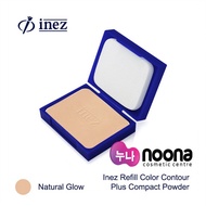 INEZ COLOR CONTOUR PLUS COMPACT POWDER (REFILL WITH PUFF)