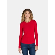 RIBBED RED T-SHIRT NO B0 BRANDED