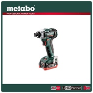 【metabo 美達寶】12V鋰電無刷衝擊起子機 4.0Ah套裝組 隨附攜帶箱(PowerMaxx SSD 12 BL)｜031005030101