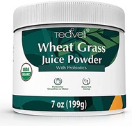 💖$1 Shop Coupon💖 Organic Wheatgrass Juice Powder– Utah Grown Wheatgrass Powder with Probiotics- Co