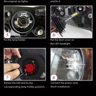 LEADTOPS 1 Pair H7 H4 LED Car Headlight Bulb 4300K ​​6000K 3000K 8000K 12000K Car LED Fog Light H11 