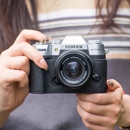 Fuji XT50 Camera Bag X100VI Protective Case xt50 Half Bag Base Bag X100vi Camera Case Leather Case A