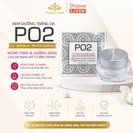 PO2 Tone Up Moisturizing Cream Skin Tone Whitening 50g
