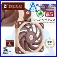 (ALLSTARS : We are Back / DIY Must Have PROMO) NOCTUA NF-A12X25 120mm PWM Premium Fan (NF-A12x25 PWM